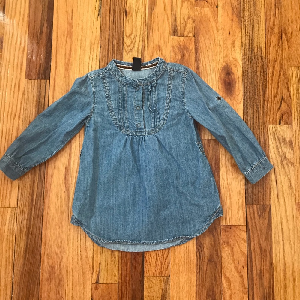 Zara baby denim dress